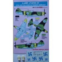 Lavočkin LaGG-3 serie 35 Finnish + kola (1:72)