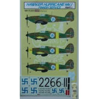 Hawker Hurricane Mk.I Finnish I + kola (1:72)