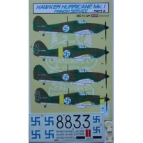 Hawker Hurricane Mk.I Finnish II + kola (1:72)