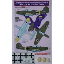 Bell P-39Q Airacobra Luftwaffe + kola (1:72)