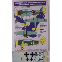 North American NAA-57P-2 Luftwaffe II + kola (1:72)