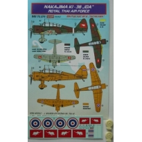 Tachikawa Ki-36 Ida Thai + kola (1:72)