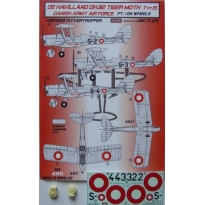 De Havilland DH.82 Danish I + kola (1:72)