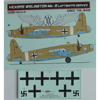 Vickers Wellington Mk.III Luftwaffe (1:72)