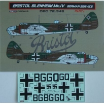 Bristol Blenheim Mk.IV Luftwaffe I (1:72)