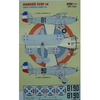 Hawker Fury IA Yugoslavia (1:72)