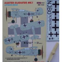 Gloster Gladiator Mk.I Luftwaffe (1:72)