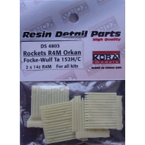 R4M Orkan with racks for Fw Ta-152H/C (1:48)