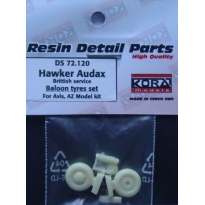 Hawker Audax - British - Baloon tyres set (Avis, AZ) (1:72)