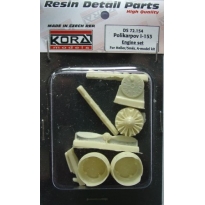 Polikarpov I-153 Engine set (Heller/Směr, A-model) (1:72)