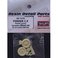 Fokker C.X Finnish - Correc.wheel set (AZ Mod.,CMR) (1:72)