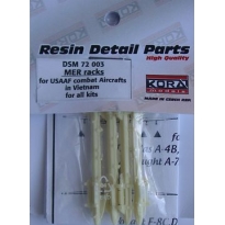 MER racks - 4 pcs for USAAF aircraft in Vietnam (1:72)