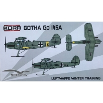 Kora Models KPK72106 Gotha Go-145A Luftwaffe Winter Training (1:72)