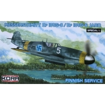 Kora Models KPK72109 Messerschmitt Bf-109G-8/G-6  JABO Finnish service (1:72)