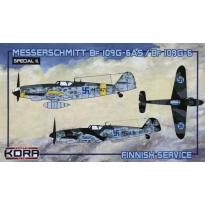 Kora Models KPK72110 Messerschmitt Bf-109G-6AS/G-6 Finnish service (1:72)