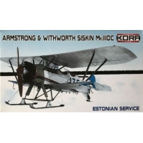 Kora Models KPK72114 Armstrong & Withworth Siskin Mk.IIIDC Estonian Service (1:72)