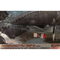 Kora Models KPK72115 Focke Wulf Fw 190F-8 with bouncing bomb SB 800RS ver. 2&3 (1:72)