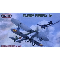 Kora Models KPK72159 Fairey Firefly IIM Belgian fighter in WWII (1:72)