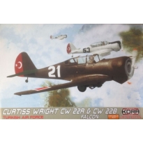 Kora Models KPK7255 Curtiss-Wright CW-22R & CW-22B Falcon Turkish -Double kit (1:72)