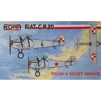 Kora Models KPK7275 FIAT C.R. 20 Polish & Soviet service (1:72)