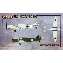 Kora Models KPK7294 Saiman 202M Luftwaffe service (1:72)