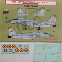 MiG-29 Fulcrum A Romania (1:72)