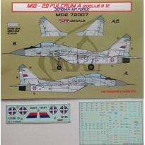MiG-29 Fulcrum A Serbia (1:72)