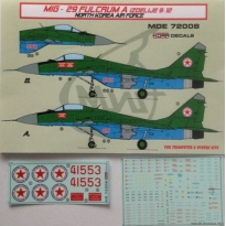 MiG-29 Fulcrum A North Korea (1:72)