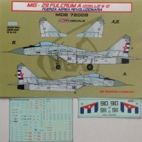 MiG-29 Fulcrum A Cuba (1:72)