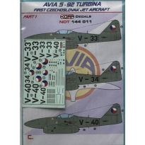 Avia S.92 (Me-262A-1a) Czechoslovakian I (1:144)