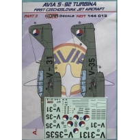 Avia CS.92 (Me-262A-1a) Czechoslovakian (1:144)