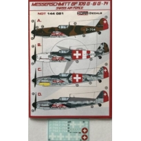 Messershmitt Bf-109G-6/14 Swiss Air Force (1:144)