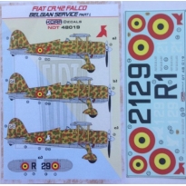 Fiat CR.425 Falco   Belgian (PART I.) (1:48)