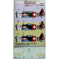Doflug D.3801 Swiss Air Force part II. (1:72)