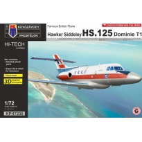 Kovozávody Prostějov KPH7230 Hawker Siddeley HS.125 Dominie T1 "RAF“ (1:72)