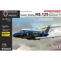 Kovozávody Prostějov KPH7229 Hawker Siddeley HS.125 Dominie T1 "Black & White“ (1:72)