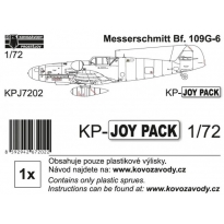 Kovozávody Prostějov KPJ7202 Messerschmitt Bf. 109G-6 KP-JOY PACK (1:72)