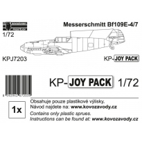 Kovozávody Prostějov KPJ7203 Messerschmitt Bf109E-4/7  KP-JOY PACK (1:72)