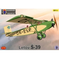 Kovozávody Prostějov KPM0540 Letov Š-39 (1:72)
