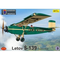 Kovozávody Prostějov KPM0541 Letov Š-139 "Hadimrška" (1:72)