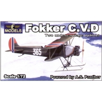 Fokker C.V.D with A.S.Panther engine (1:72)