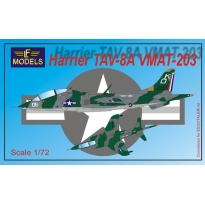 Harrier TAV-8A VMAT-203: Konwersja (1:72)
