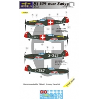 Bf 109 over Swiss I. (1:144)