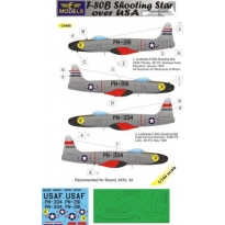 F-80B Shooting Star over USA (1:144)