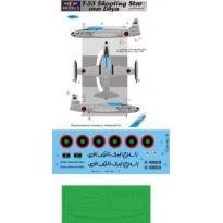 T-33 Shooting Star over  Libya (1:48)