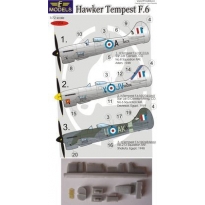 Hawker Tempest F.6: kalkomania + konwersja (1:72)