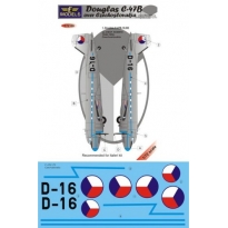 Douglas C-47B over Czechoslovakia (1:72)