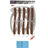 British WWI producer´s  labels of propellers part IV. (1:72)