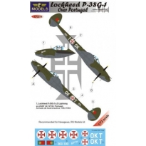 Lockheed P-38G-1 over Portugal (1:72)