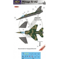 Mirage F.1AZ S. Africa part I: kalkomania + konwersja (1:72)